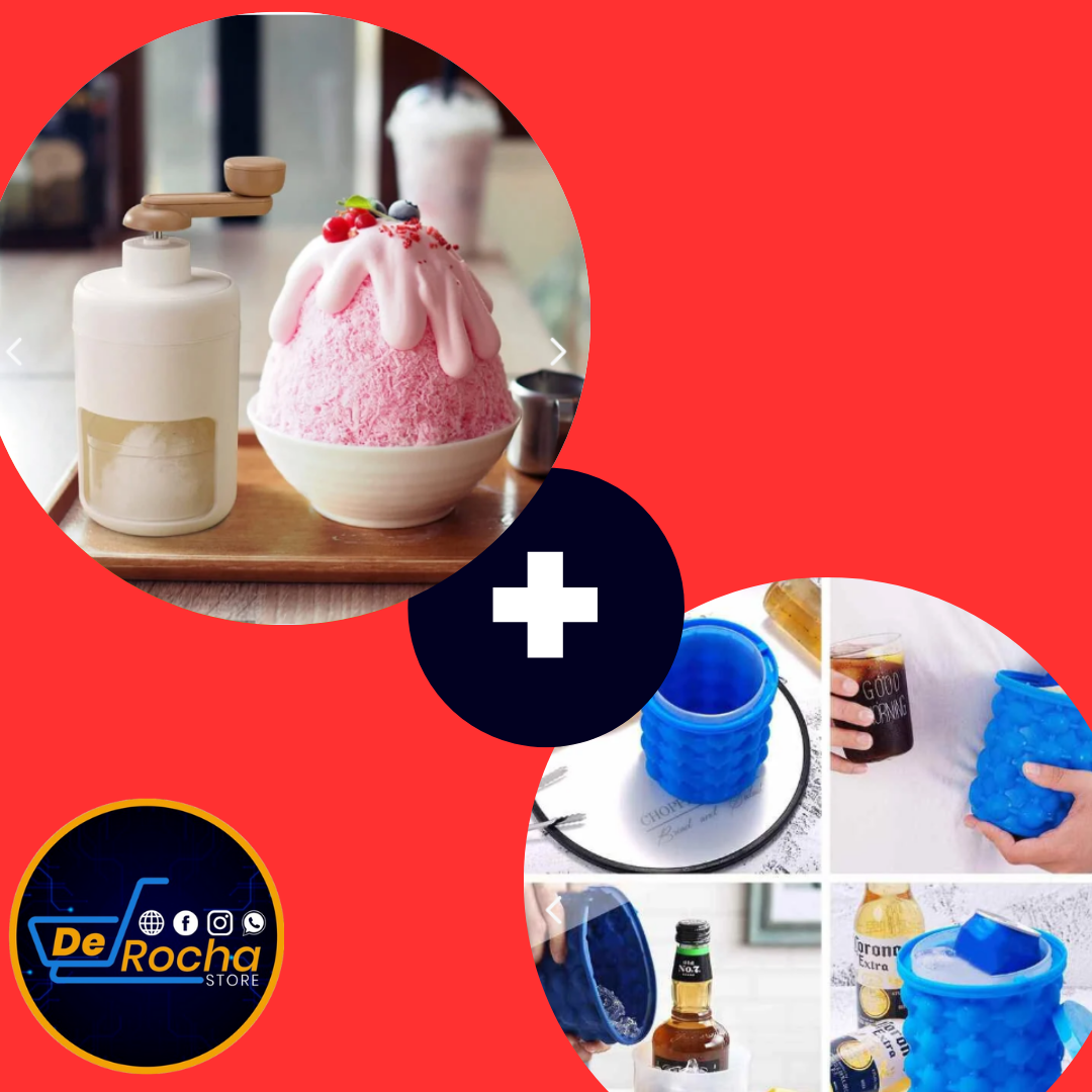 combo triturador hielo+model para hielo